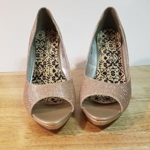 Peep Toe High heel size 8 1/2M